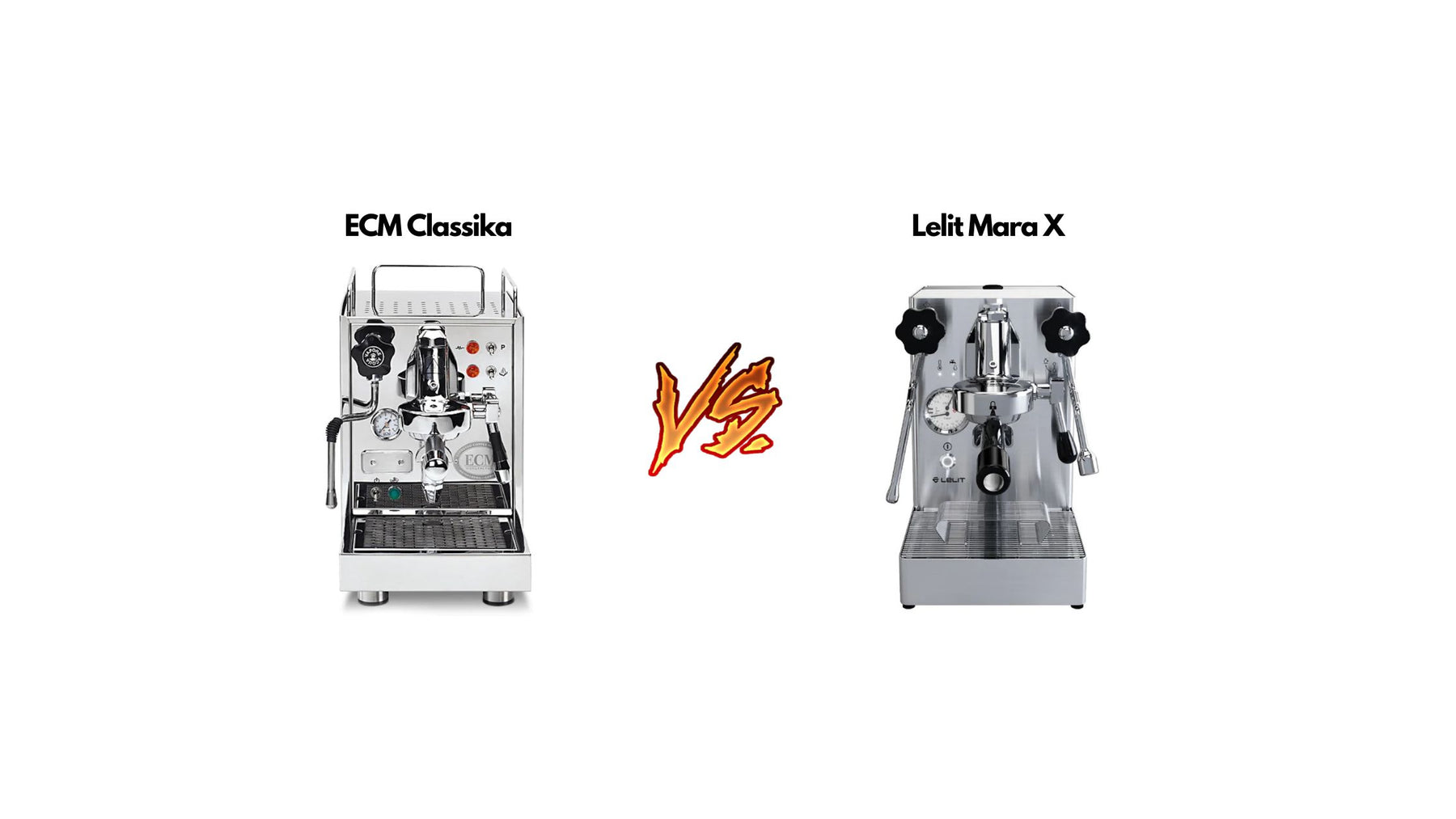ECM Classika vs Lelit Mara X Blog Image
