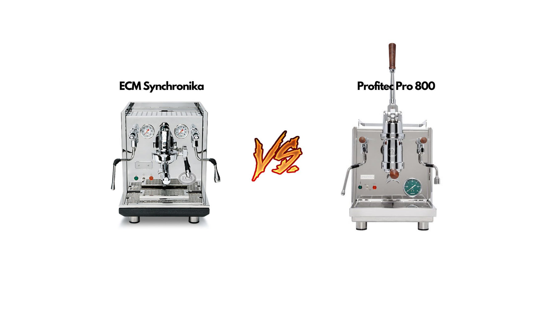 ECM Synchronika vs Profitec Pro 800 Blog Image