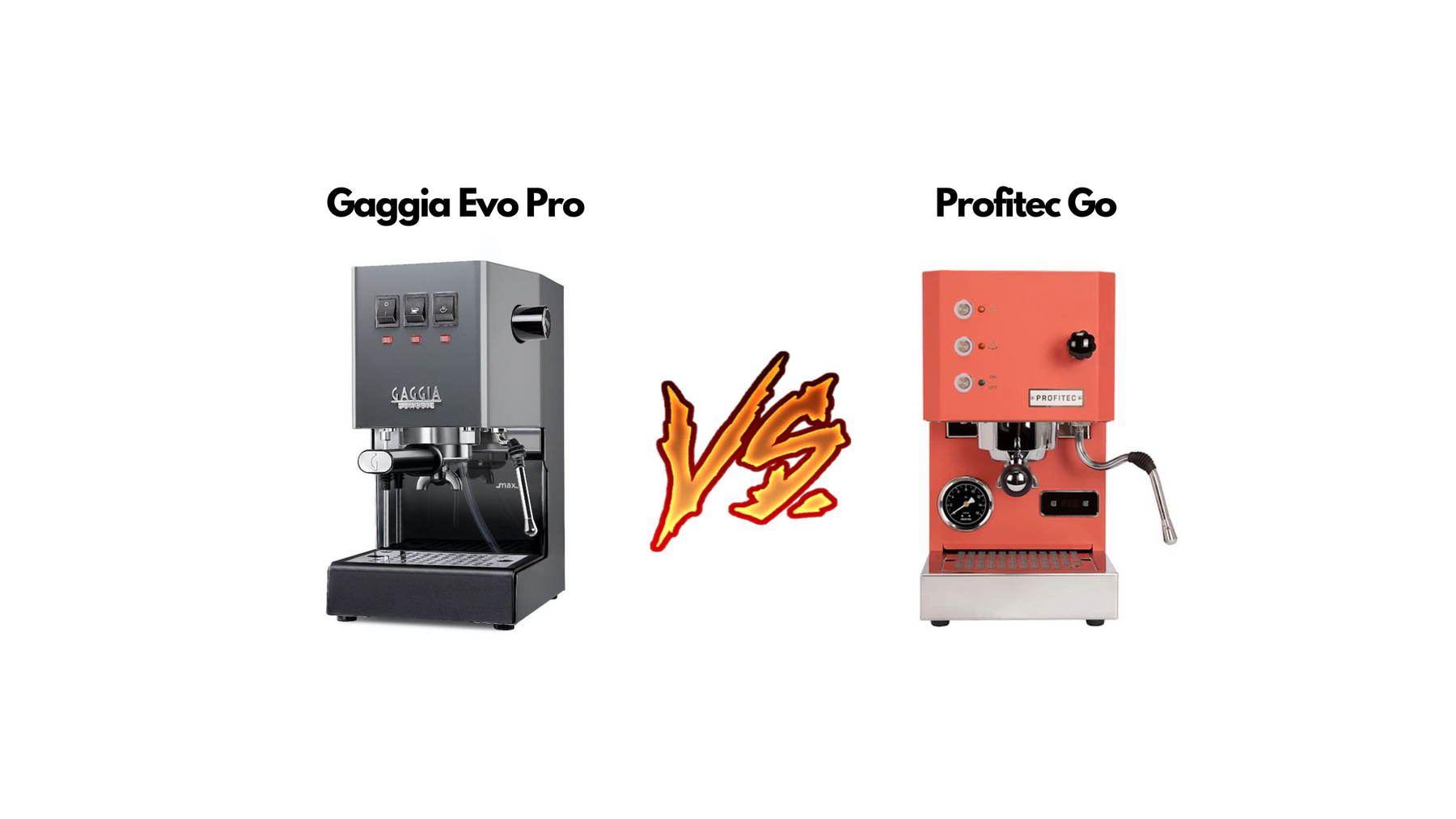 Gaggia Classic Evo Pro vs Profitec Go Blog Image