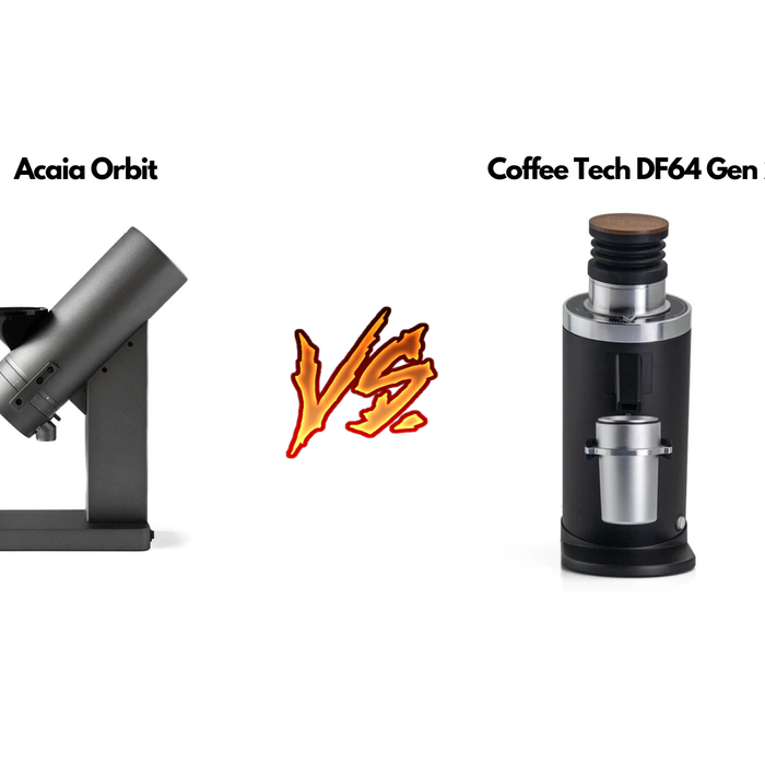 Acaia Orbit vs Coffee Tech DF64 Gen 2 Blog Image