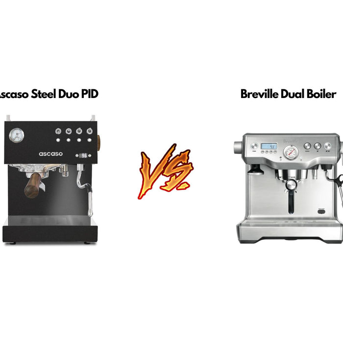 Ascaso Steel Duo PID vs Breville Dual Boiler