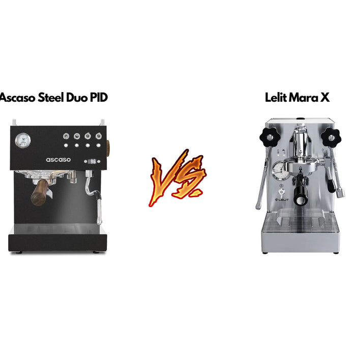Ascaso Steel Duo PID vs Lelit Mara X Blog Image