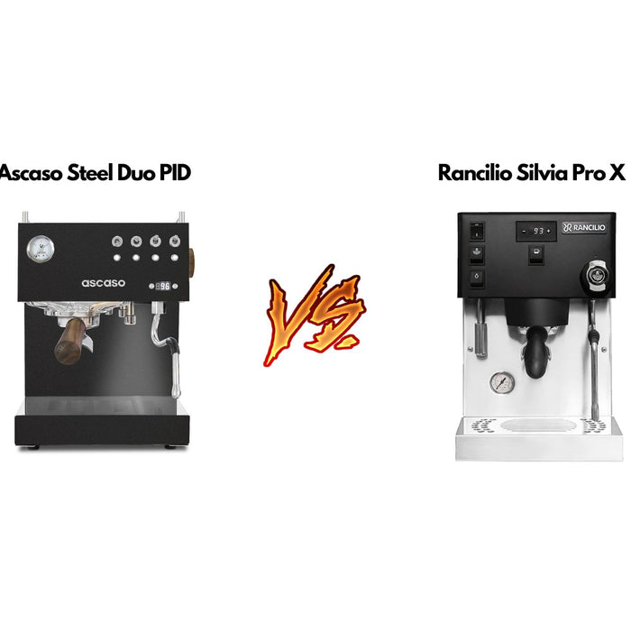 Ascaso Steel Duo vs Rancilio Silvia Pro X