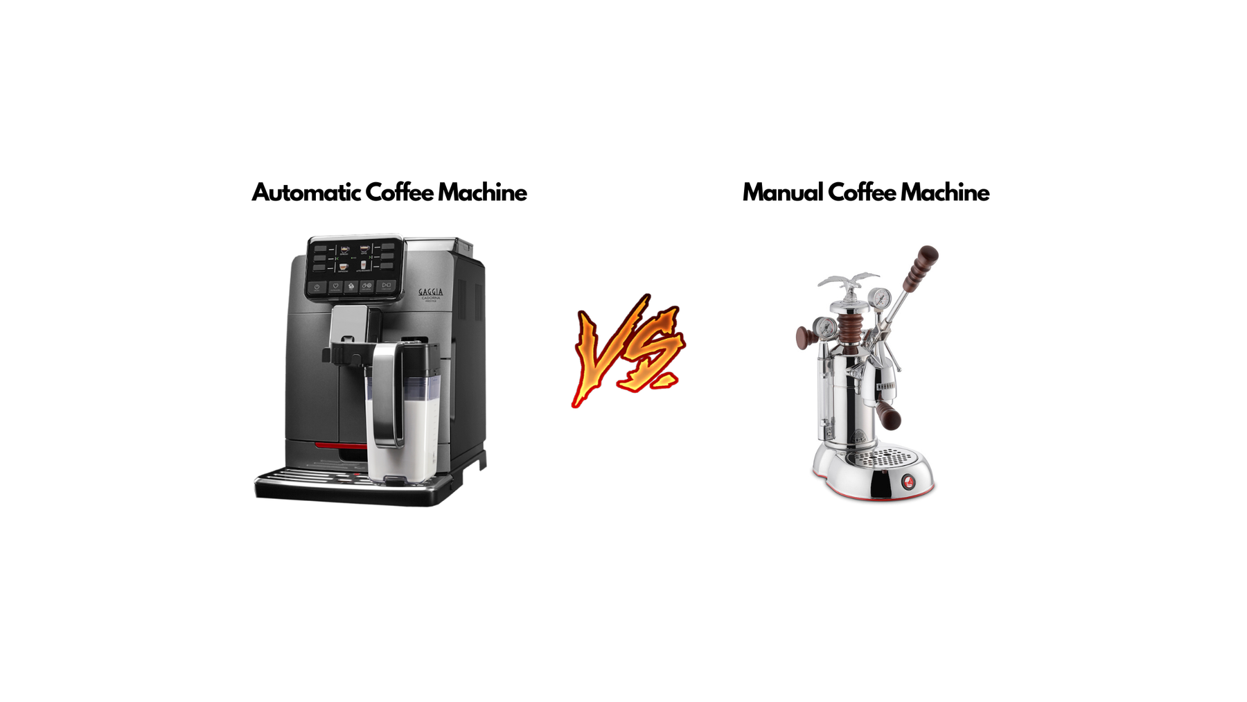 Automatic vs Manual Coffee Machine Blog Image