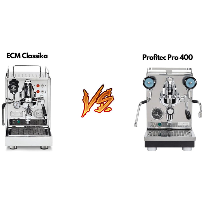 ECM Classika vs Profitec Pro 400 Blog image