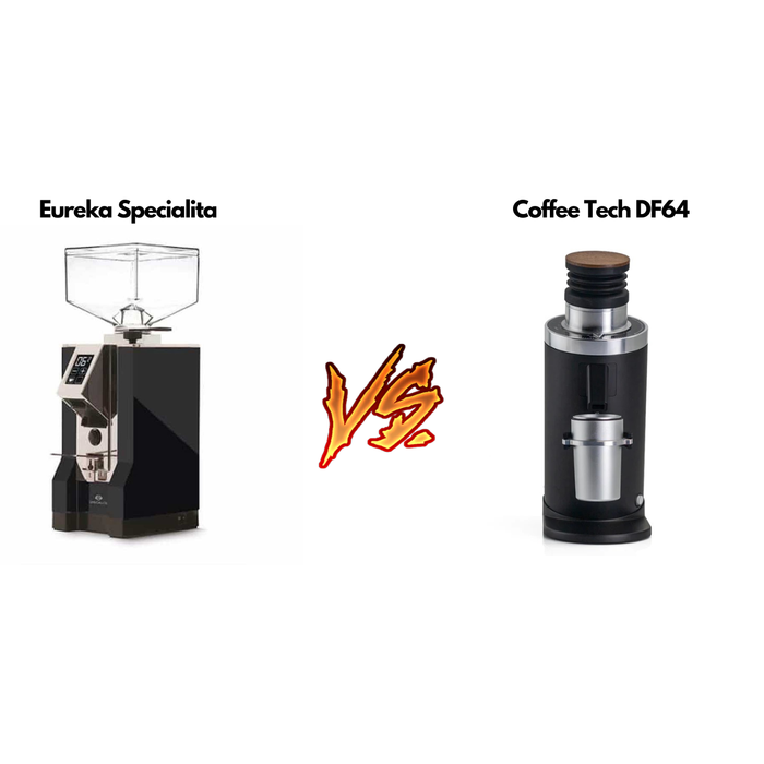 Eureka Specialita vs Coffee Tech DF64 Blog Image