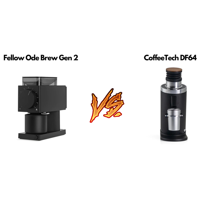 Fellow Ode Brew Gen 2 vs Coffee Tech DF64 Gen 2 Blog Image
