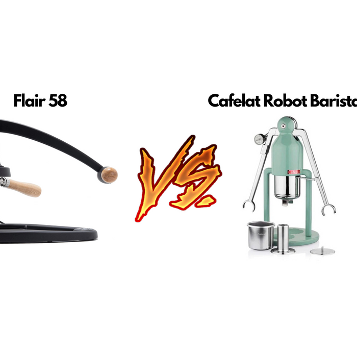 Flair 58 vs Cafelat Robot Barista Blog Image