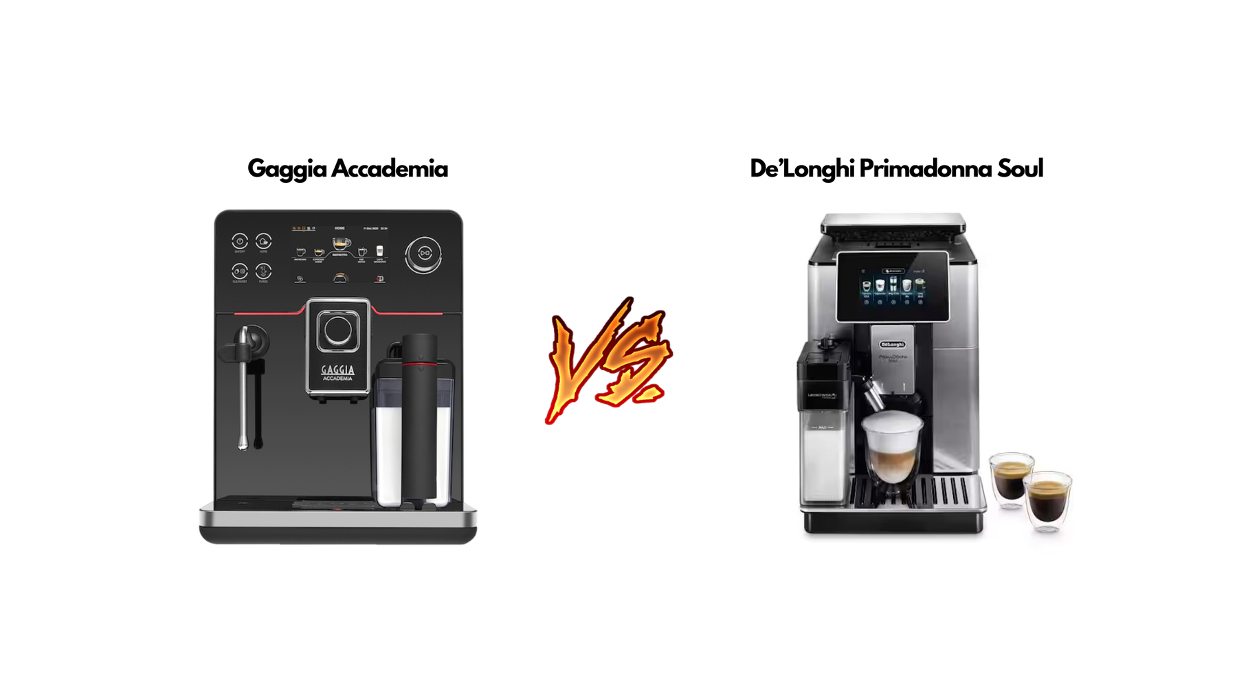 Gaggia Accademia vs De'Longhi Primadonna Soul Blog Image