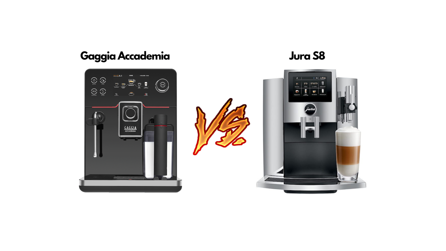 Gaggia Accademia vs Jura S8 Blog Image