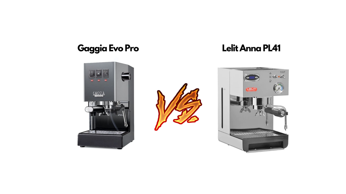 Gaggia Classic Evo Pro vs Lelit Anna PL41 — cremahub