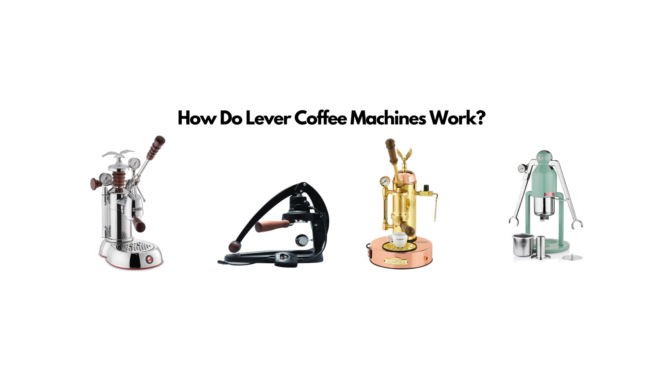 How Do Lever Coffee Machines Work? — cremahub