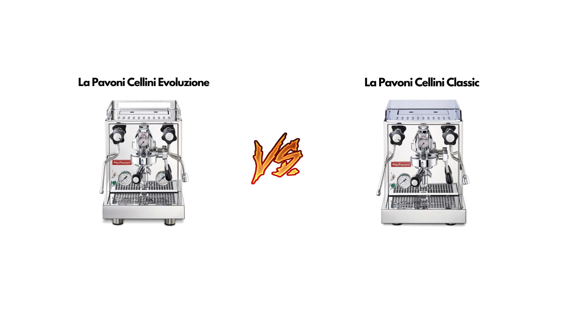 La Pavoni Cellini Classic vs Evoluzione Blog Image