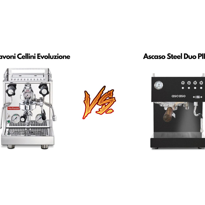 La Pavoni Cellini Evoluzione vs Ascaso Steel Duo PID Blog Image