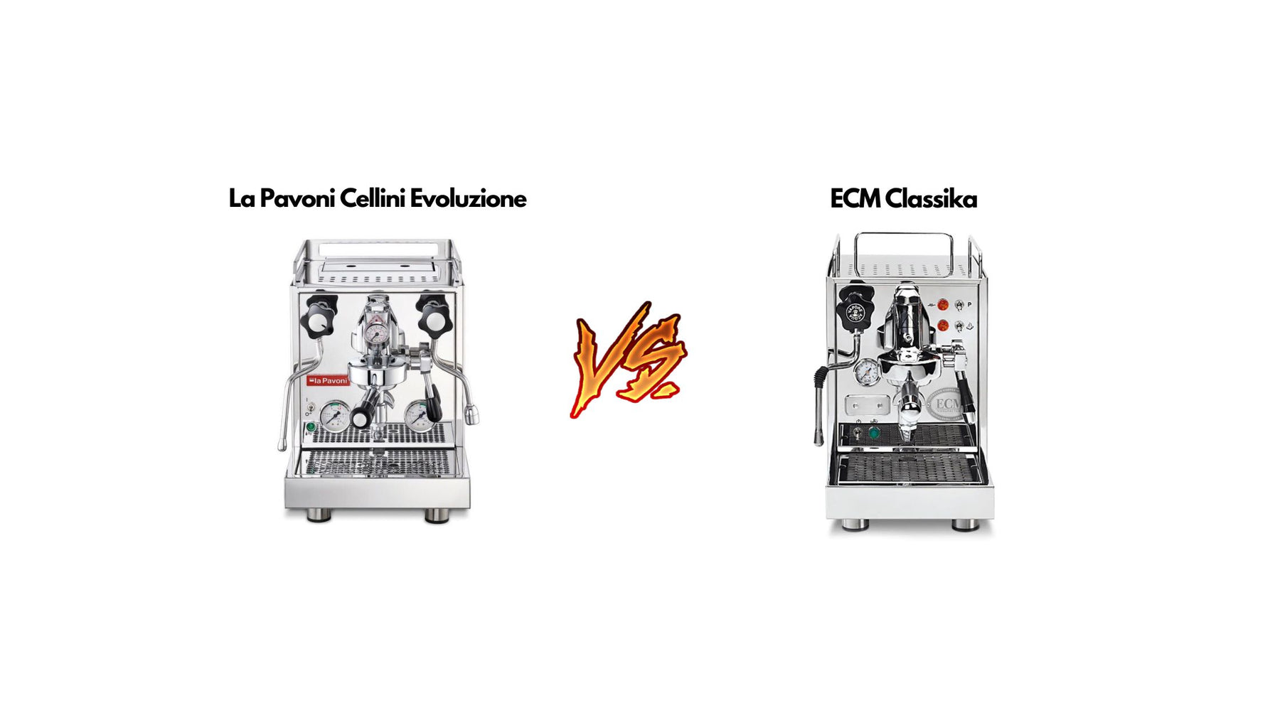 La Pavoni Cellini Evoluzione vs ECM Classika Blog Image