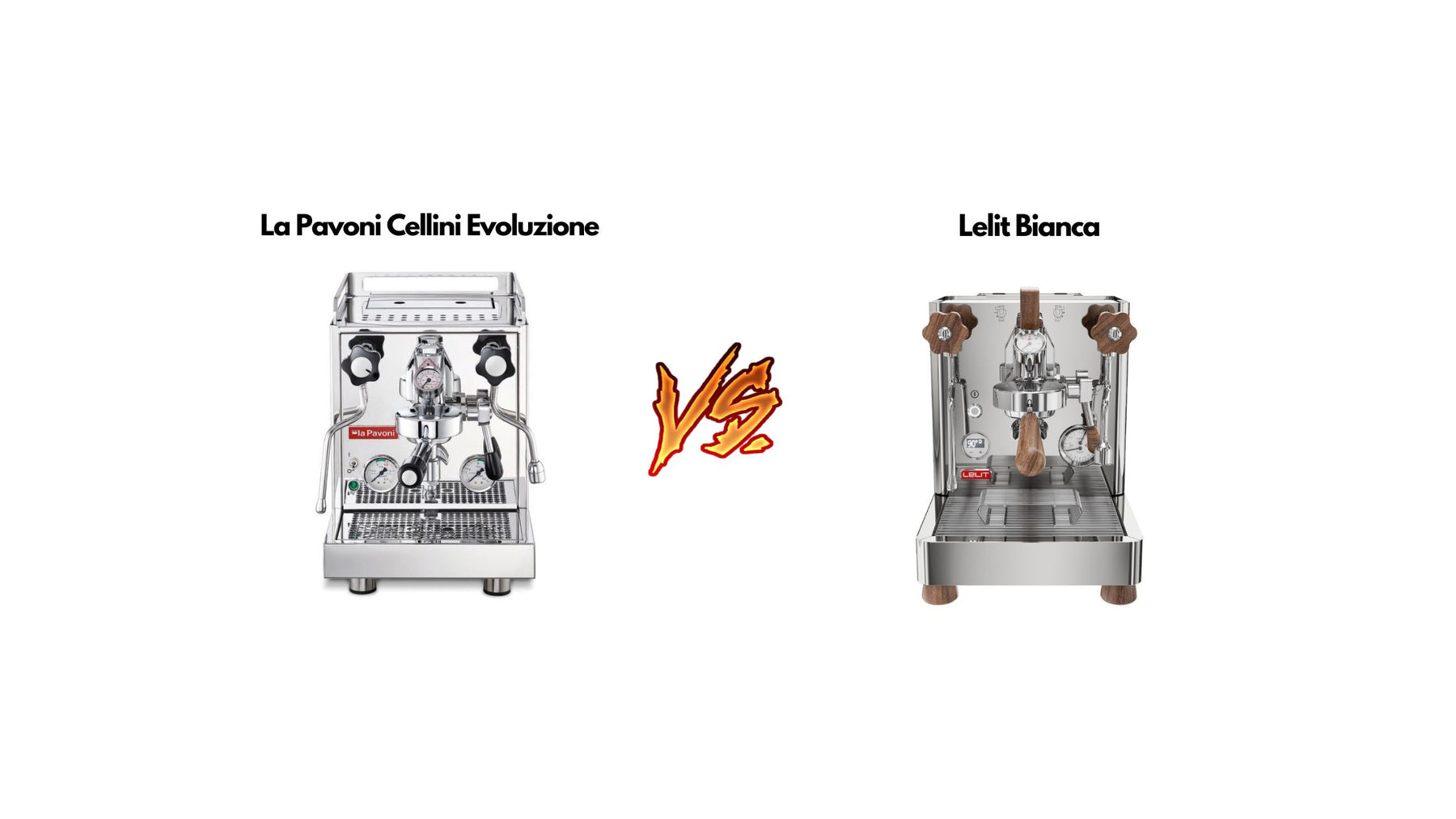 La Pavoni Cellini Evoluzione vs Lelit Bianca Blog Image