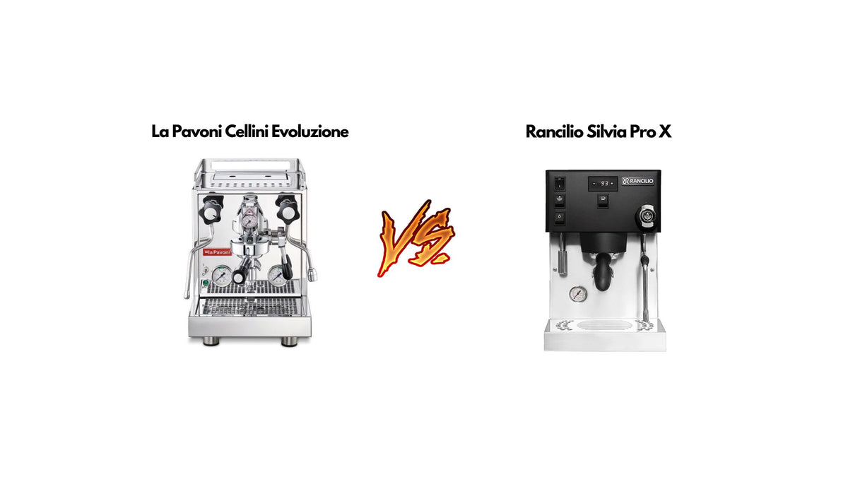 La Pavoni Cellini Evoluzione vs Rancilio Silvia Pro X — cremahub