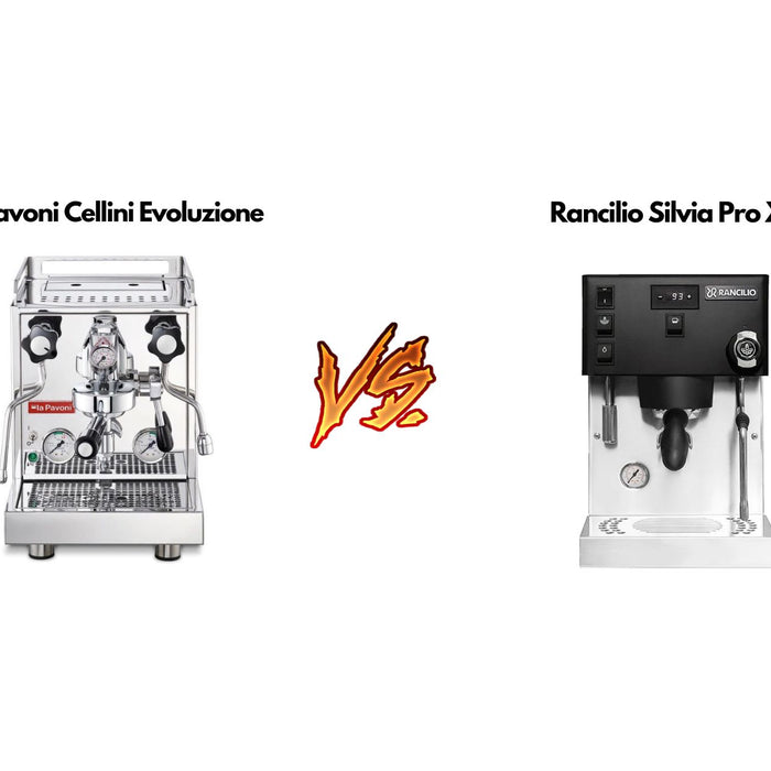 La Pavoni Cellini Evoluzione vs Rancilio Silvia Pro X Blog Image