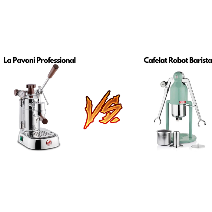 La Pavoni Professional vs Cafelat Robot Barista Blog Image