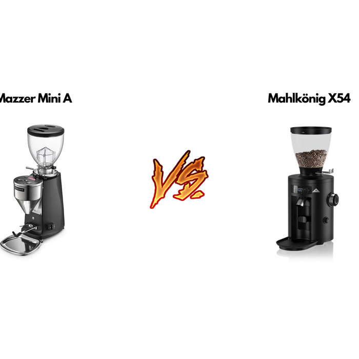 Mazzer Mini A vs Mahlkönig X54 Blog Image