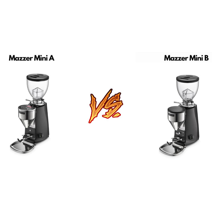 Mazzer Mini A vs Mini B Blog Image