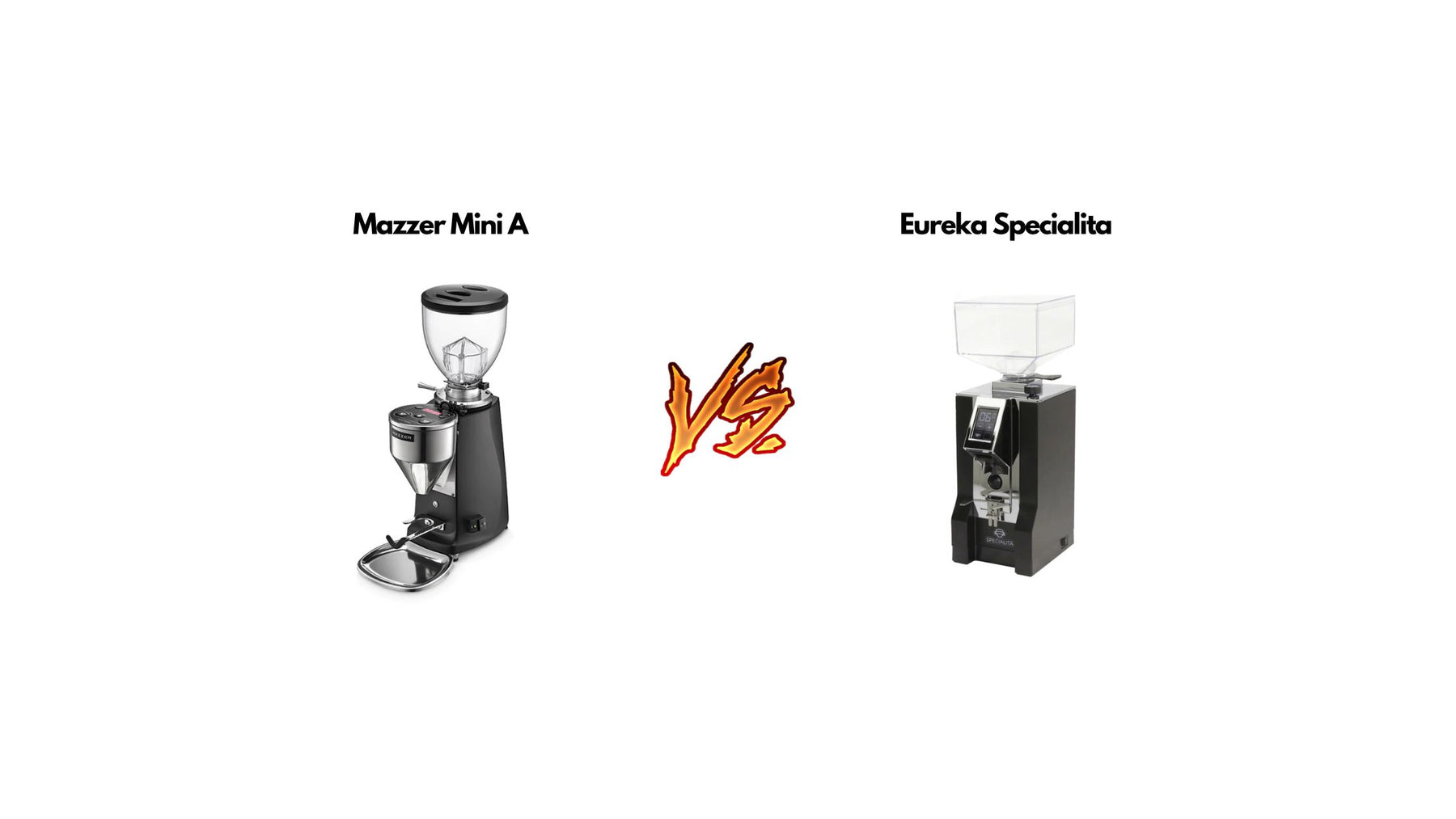 Mazzer Mini vs Eureka Specialita blog Image