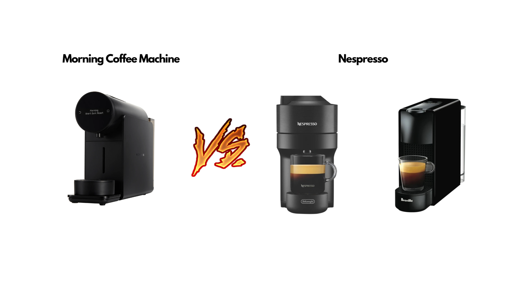 Morning Coffee Machine vs Nespresso Blog Image