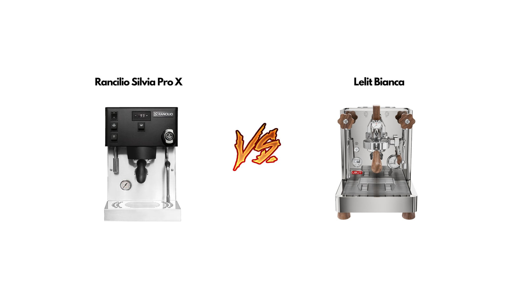 Rancilio Silvia Pro X vs Lelit Bianca