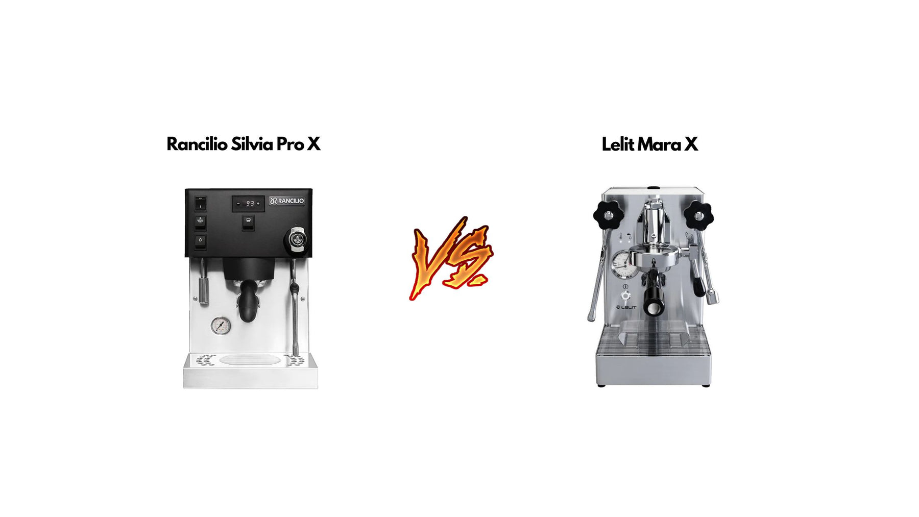 Rancilio Silvia Pro X vs Lelit Mara X Blog Image