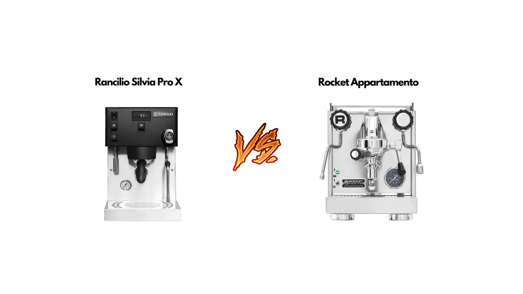 Rancilio Silvia Pro X vs Rocket Appartamento Blog Image