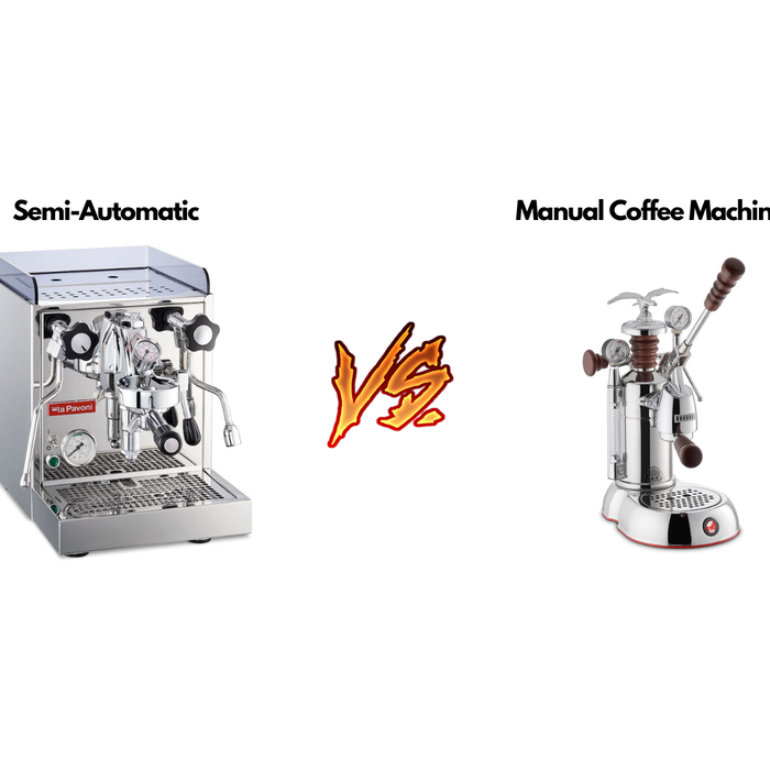 Semi-Automatic vs Manual Coffee Machine