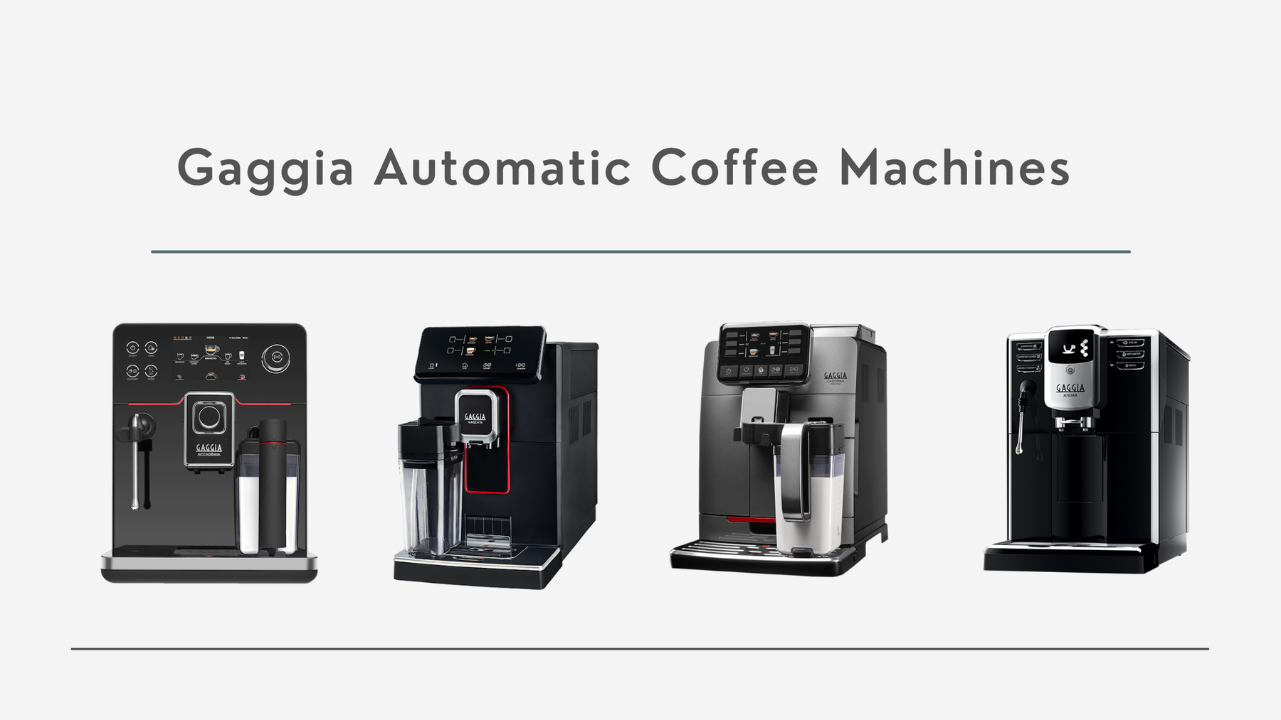 Gaggia Automatic Coffee Machines