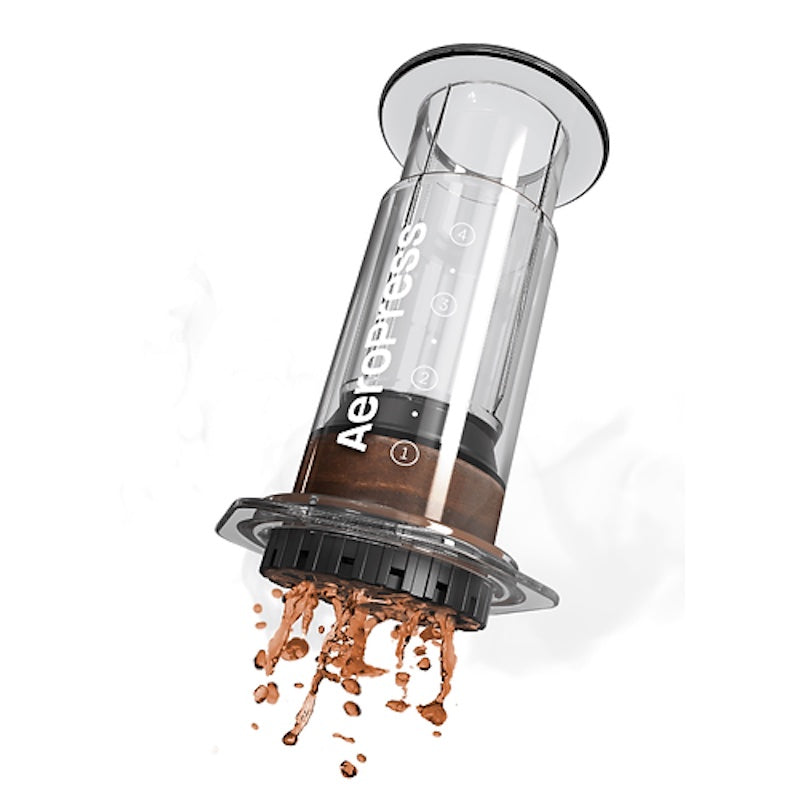 AeroPress Clear Coffee Maker Oblique View