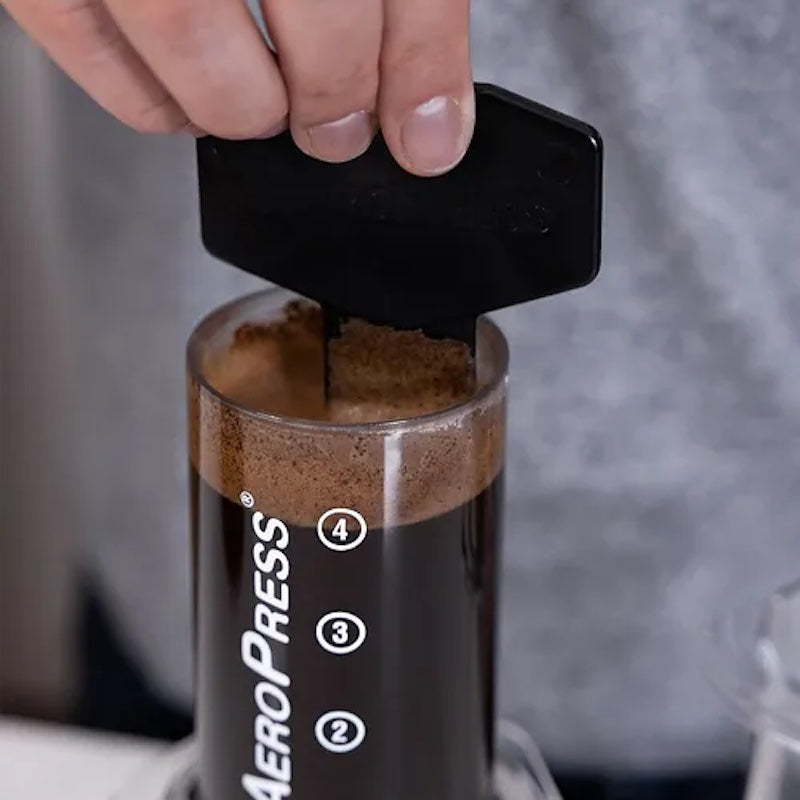 AeroPress Clear Coffee Maker Stir