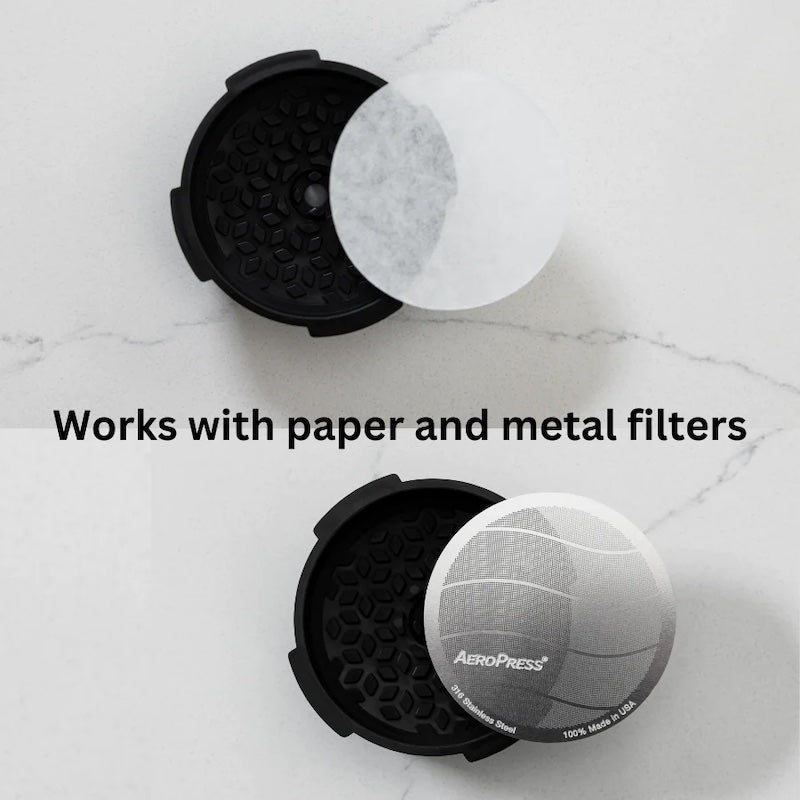 AeroPress Flow Control Filter Cap Filter View