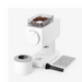 Fellow Ode Brew Gen 2 Electric coffee Grinder Matte White Accessories Oblique View