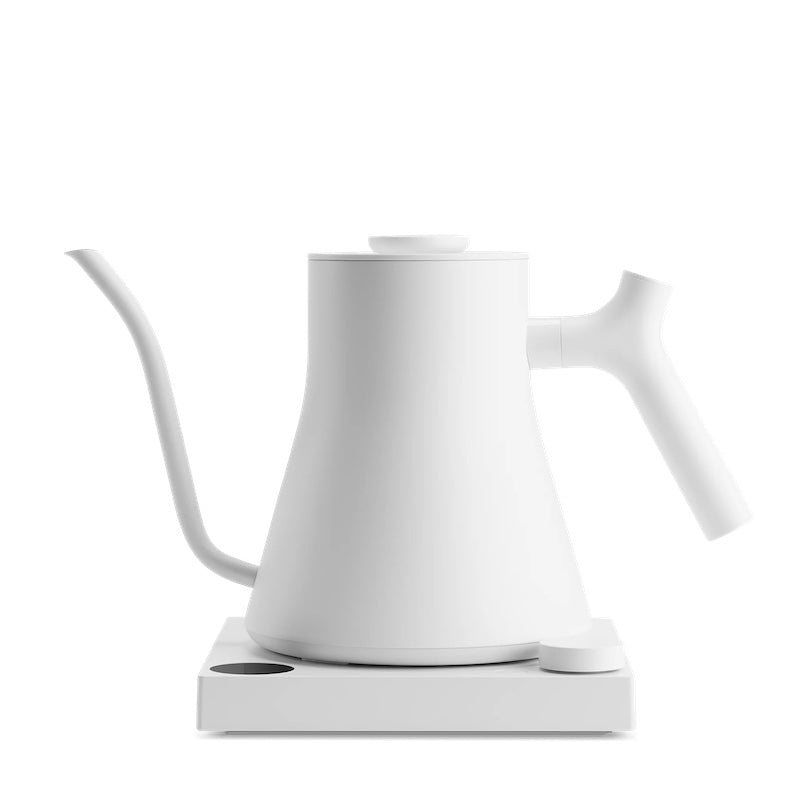 Stagg EKG Pro Electric Kettle White Side View