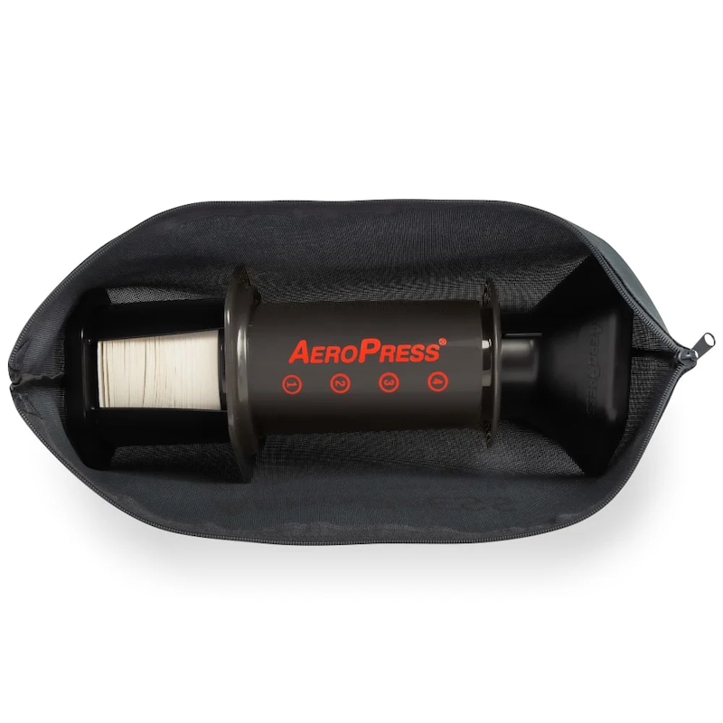 AeroPress Coffee Maker Tote Bag top view