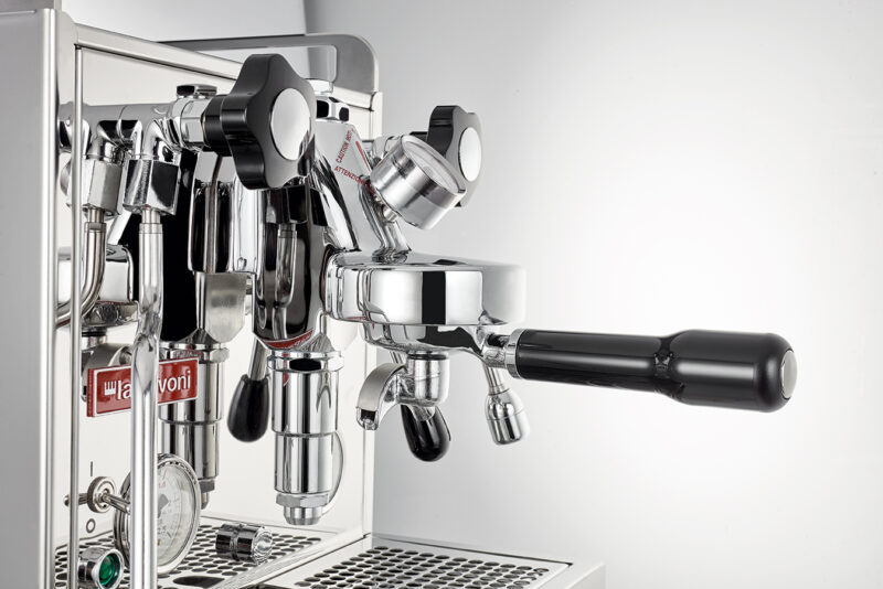 La Pavoni Cellini Evolution Coffee Machine Side View