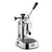 La Pavoni Europiccola Lusso Chrome Black Oblique View