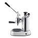 La Pavoni Professional Lusso Chrome Black Side View