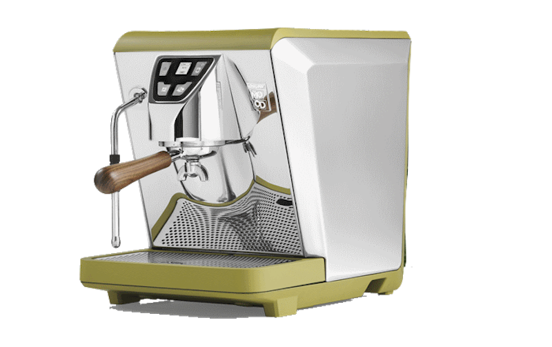 Nuova Simonelli Oscar Mood Coffee Machine Guacamole Oblique View
