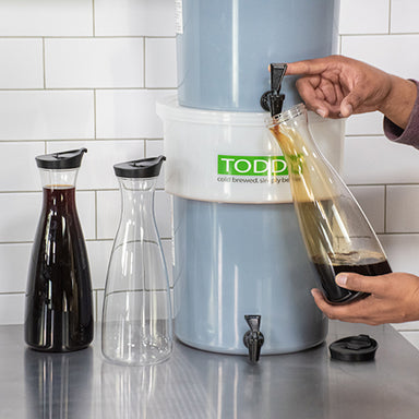 Toddy Commercial Brew System Pouring View